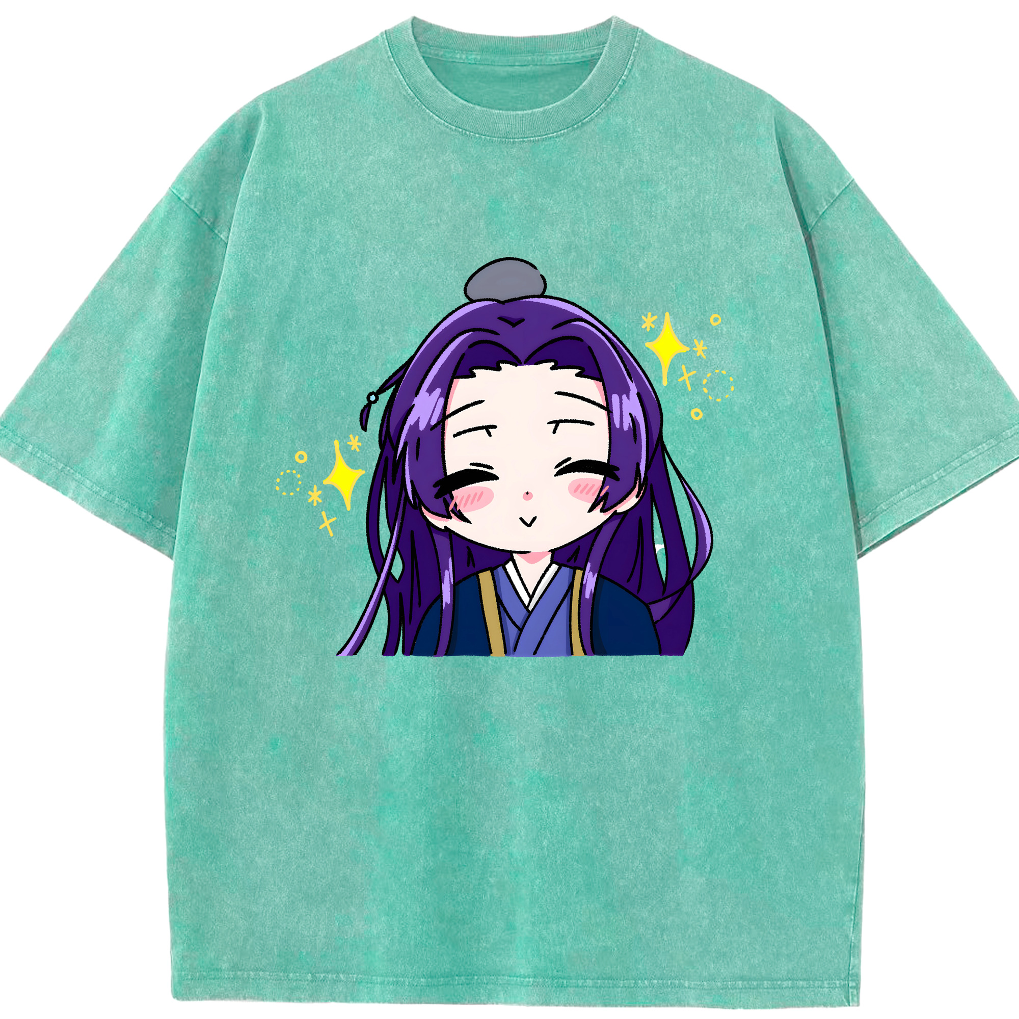 （画像用） 薬屋のひとりごと The Apothecary Diaries 綿100% ヴィンテージ風 半袖Tシャツ（フロントプリント）